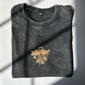 Yu-Gi-Oh! Egyptian Gods Graphic T-shirt Adult/Mens Size S